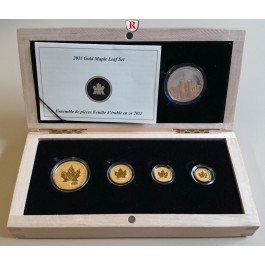 Kanada, Elizabeth II., Satz 2011, 40,51 g fein, st