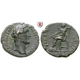 Römische Kaiserzeit, Antoninus Pius, As 143-144, ss-vz
