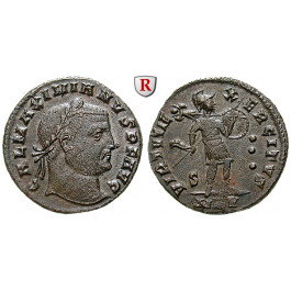 Römische Kaiserzeit, Maximianus Herculius, Follis 310, vz-st