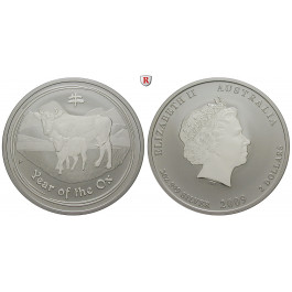 Australien, Elizabeth II., 2 Dollars 2009, st
