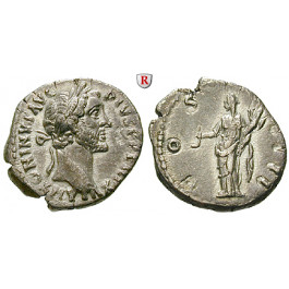 Römische Kaiserzeit, Antoninus Pius, Denar 152-153, ss-vz