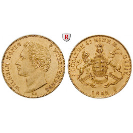 Württemberg, Herzogtum Württemberg (Kgr. ab 1806), Wilhelm I., Dukat 1848, ss-vz