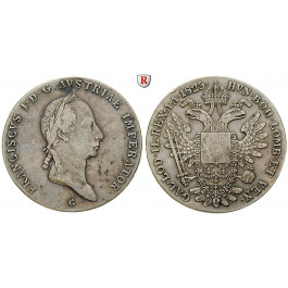 Österreich, Kaiserreich, Franz II. (I.), Taler 1825, ss