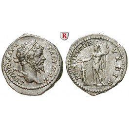 Römische Kaiserzeit, Septimius Severus, Denar 200-201, ss-vz