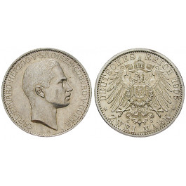 Deutsches Kaiserreich, Sachsen-Coburg-Gotha, Carl Eduard, 2 Mark 1905, A, vz/vz+, J. 147