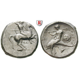 Italien-Kalabrien, Taras (Tarent), Didrachme 332-302 v.Chr., ss-vz