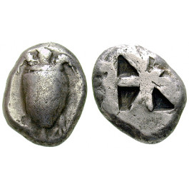 Aigina, Stater 525-480 v.Chr., ss+