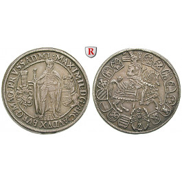 Deutscher Orden, Maximilian von Österreich, 1/4 Taler o.J., vz