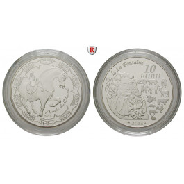 Frankreich, V. Republik, 10 Euro 2010, 19,98 g fein, PP