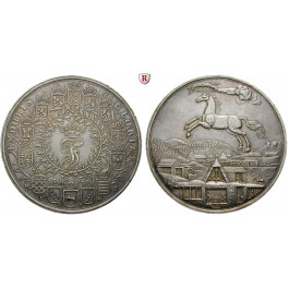 Braunschweig, Braunschweig-Calenberg-Hannover, Johann Friedrich, Löser zu 5 1/2 Reichstalern 1677, f.vz