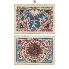 Notgeld der besonderen Art, Bielefeld, 25 Mark 15.7.1921, II