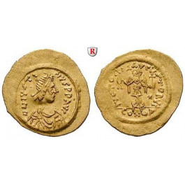 Byzanz, Justin II., Tremissis 567-578, f.vz