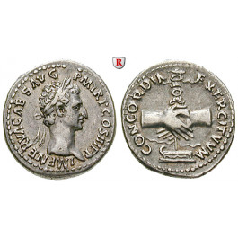 Römische Kaiserzeit, Nerva, Denar 97, ss-vz