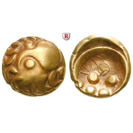 Süddeutschland, Vindelici, Regenbogenschüsselchen-Stater 150-50 v.Chr., f.vz