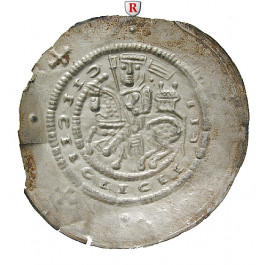 Thüringen, Landgrafschaft, Hermann I., Brakteat o.J. (um 1208-1215), vz-st