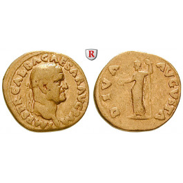 Römische Kaiserzeit, Galba, Aureus Juli 68 - Januar 69, ss+/ss