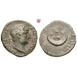 Römische Kaiserzeit, Hadrianus, Denar 125-128, ss