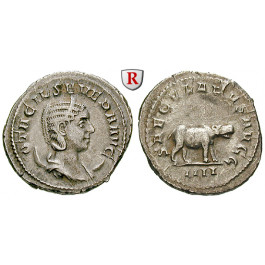 Römische Kaiserzeit, Otacilia Severa, Frau Philippus I., Antoninian 248, ss+