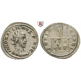 Römische Kaiserzeit, Gallienus, Antoninian 253-268, ss-vz/ss