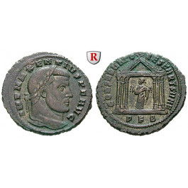 Römische Kaiserzeit, Maxentius, Follis 307, f.vz