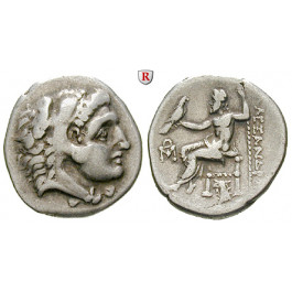 Makedonien, Königreich, Alexander III. der Grosse, Drachme 310-297 v.Chr., ss