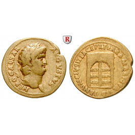 Römische Kaiserzeit, Nero, Aureus 64-66, ss+