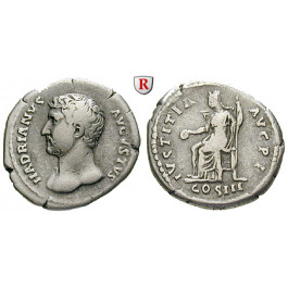 Römische Kaiserzeit, Hadrianus, Denar 132-134, ss