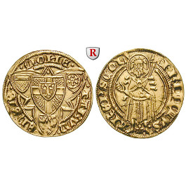 Köln, Bistum, Friedrich III. von Saarwerden, Goldgulden o.J. (um 1391), f.vz