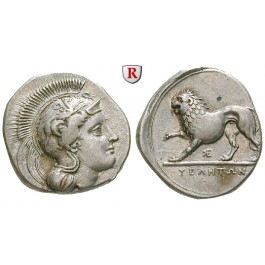 Italien-Lukanien, Velia, Didrachme 334-300 v.Chr., ss-vz/vz