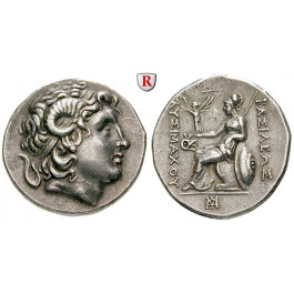 Thrakien, Königreich, Lysimachos, Tetradrachme 306-281 v.Chr., vz