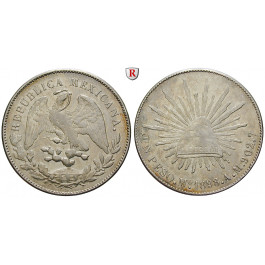 Mexiko, Republik, Peso 1898, ss-vz