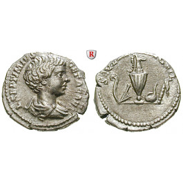 Römische Kaiserzeit, Geta, Caesar, Denar 198-200, vz