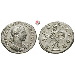 Römische Kaiserzeit, Severus Alexander, Denar 231-235, vz+