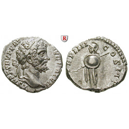 Römische Kaiserzeit, Septimius Severus, Denar 195-196, vz