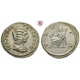 Römische Kaiserzeit, Julia Domna, Frau des Septimius Severus, Denar, vz