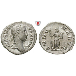 Römische Kaiserzeit, Severus Alexander, Denar 228-231, vz-st