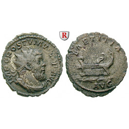 Römische Kaiserzeit, Postumus, Antoninian 260-261, ss+