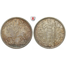 Tschechoslowakei, Silbermedaille 1929, vz-st