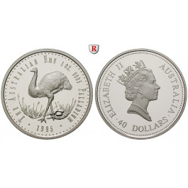 Australien, 40 Dollars 1995, 31,15 g fein, PP