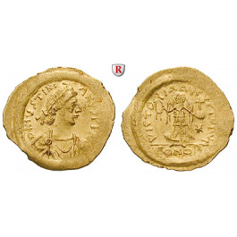 Byzanz, Justinian I., Tremissis 527-565, ss-vz