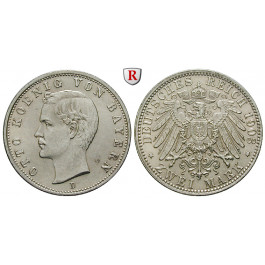 Deutsches Kaiserreich, Bayern, Otto, 2 Mark 1903, D, vz-st, J. 45