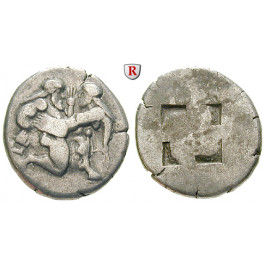Thrakische Inseln, Thasos, Stater 525-463 v.Chr., ss+