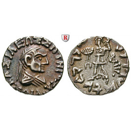 Baktrien und Indien, Königreich Baktrien, Zoilos II. Soter, Drachme um 55-35 v.Chr., vz