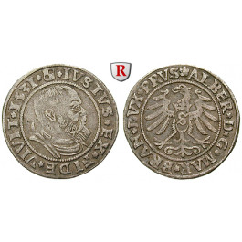 Preussen, Herzogtum, Albrecht von Brandenburg, Groschen 1531, ss
