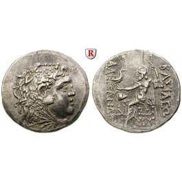 Makedonien, Königreich, Alexander III. der Grosse, Tetradrachme 175-125 v.Chr., ss+