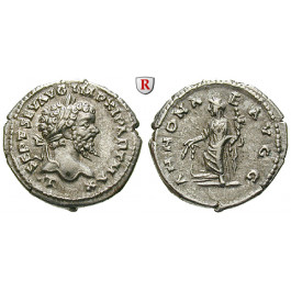 Römische Kaiserzeit, Septimius Severus, Denar 198-200, ss-vz