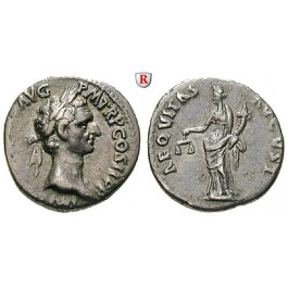 Römische Kaiserzeit, Nerva, Denar 96, ss-vz