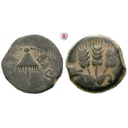 Judaea - Herodianer, Agrippa I., Prutah 41-42, ss