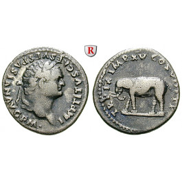 Römische Kaiserzeit, Titus, Denar 80, ss