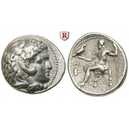 Makedonien, Königreich, Alexander III. der Grosse, Tetradrachme 311-305 v.Chr., vz/ss-vz